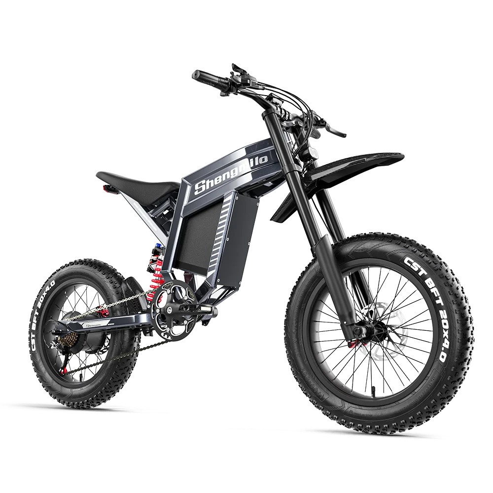 Shengmilo S900 Electric Bike 1500W Motor  60V 30AH 65KM/H electric motorcycle Off-Road Motorbike 20*4.0 Tire MTB EBIKE Oil Brake