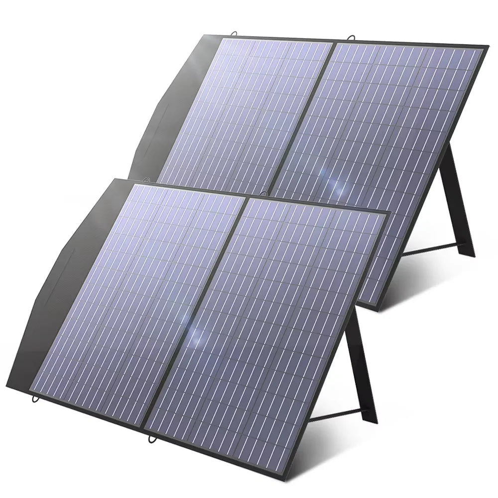 ALLPOWERS SP027 Foldable Portable Solar Panel 100W / 200W Solar Battery Charger Outdoor Emergency Backup Power for Power station