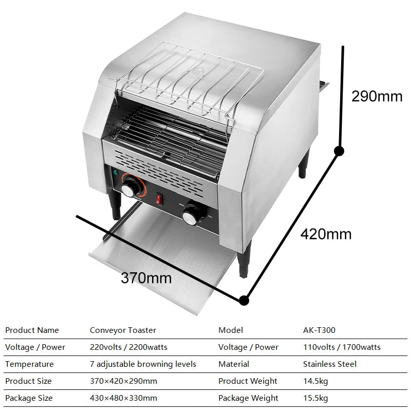 High Quality Heavy Duty Hamburger Bun Electric Toaster Oven Restaurant Bun Toaster Machine