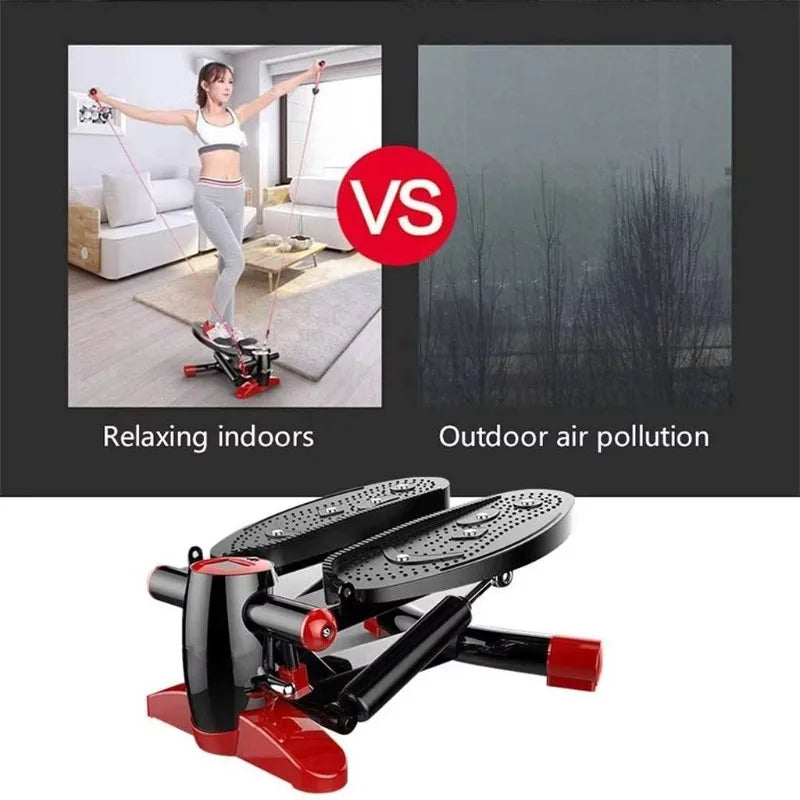 Multi-Functional Quiet Mini Stepper - Portable Pedal Gym Equipment for Weight Loss, Ideal for Home Workouts & Daily Fitness