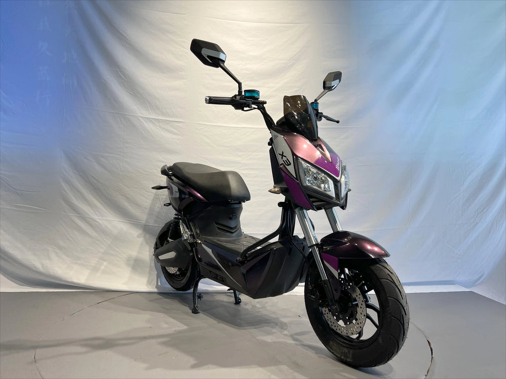 High-Speed 800W Electric Motorcycle for Adults Steel Frame With Integrated 60V Down Tube Battery 60km Range Per Chargecustom