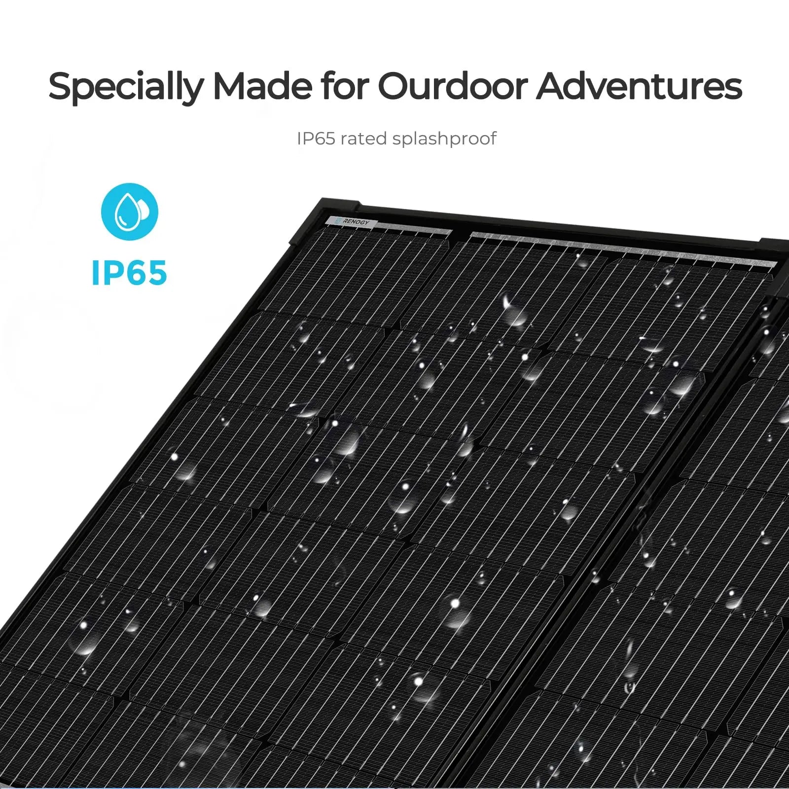 Renogy 100 Watt 12 Volt Portable Solar Panel with Waterproof 20A Charger Controller Foldable 100W Solar Suitcase with Adjustable