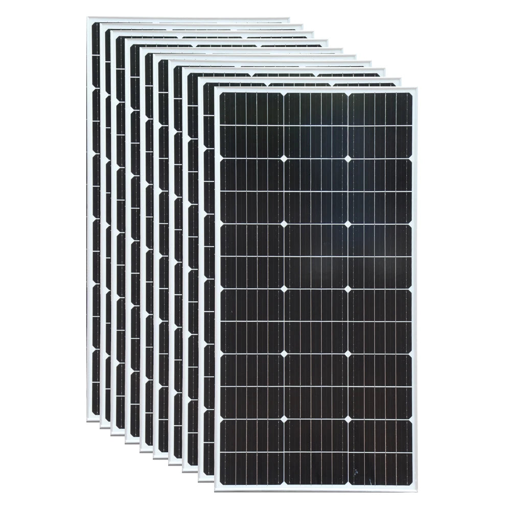 Rigid 1000W 600W 500W Solar Panel Photovoltaic Module 400W 300W 200W 100W 19.8V Monocrystalline Solar Panels Battery Charger