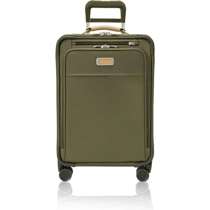 Essential 22" Carry On Expandable Spinner - Luggage for Travel, Suitcases with Wheels, Softside Rolling Bag for M