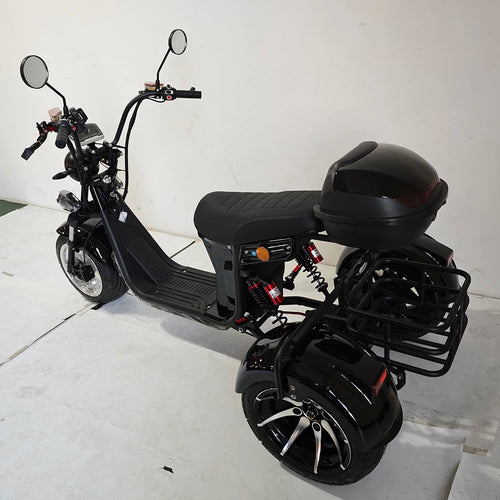 3 Wheeled Electric Motorcycle Cargo Electric Tricycles Are Sold Wholesale Trike Citycoco Chopper Scooters