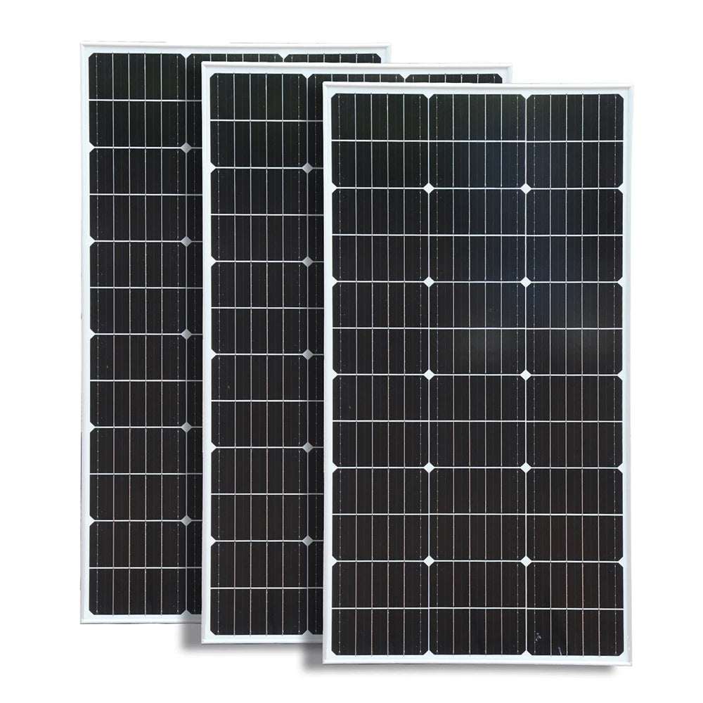 Rigid 1000W 600W 500W Solar Panel Photovoltaic Module 400W 300W 200W 100W 19.8V Monocrystalline Solar Panels Battery Charger